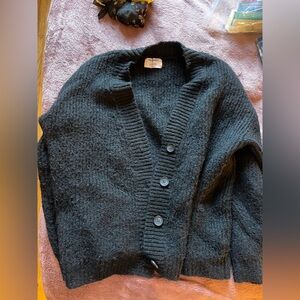 Old Navy black Button-Up Cardigan